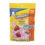 Gerber Graduates&nbsp;Yogurts Melts&nbsp;strawberry, freeze dried whipped yogurt & fruit snacks Center Front Picture