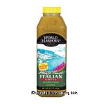 World Harbors Amalfi Coast italian grill sauce & marinade, roasted garlic Center Front Picture