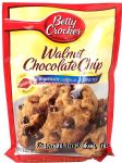 Betty Crocker&nbsp;&nbsp;walnut chocolate chip cookie mix, makes 3 dozen 2-inch cookies Center Front Picture