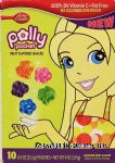 Betty Crocker&nbsp;Polly Pocket&nbsp;fruit flavored snacks, fat free, assorted fruit flavors, 10 pouches Center Front Picture