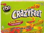 Betty Crocker&nbsp;Fruit by the Foot&nbsp;crazy feet, stylin' strawberry, 6 rolls Center Front Picture