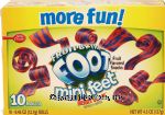 Betty Crocker&nbsp;Fruit by the Foot&nbsp;mini feet, fruit flavored snacks, berry wave Center Front Picture