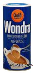 Gold Medal Wondra quick mixing flour for sauce & gravy, deliciously smooth every time Center Front Picture