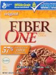 General Mills Fiber One bran cereal, original Center Front Picture