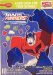Betty Crocker&nbsp;Transformers Animated&nbsp;fruit flavored snacks, assorted fruit flavors, 10 pouches Center Front Picture