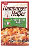 Betty Crocker&nbsp;Hamburger Helper&nbsp;cheesy italian shells; pasta, sauce mix & cheesy topping mix, 5 1-cup servings Center Front Picture