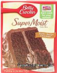 Betty Crocker&nbsp;Super Moist&nbsp;butter recipe chocolate cake mix Center Front Picture