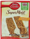 Betty Crocker&nbsp;Super Moist&nbsp;carrot cake mix Center Front Picture