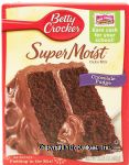 Betty Crocker Super Moist chocolate fudge cake mix Center Front Picture