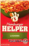 Betty Crocker&nbsp;Hamburger Helper&nbsp;lasagna: pasta and italian-style sauce mix Center Front Picture
