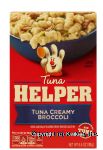 Betty Crocker&nbsp;Tuna Helper&nbsp;creamy broccoli: pasta and creamy broccoli sauce mix, makes 5 1-cup servings Center Front Picture