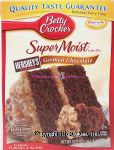 Betty Crocker&nbsp;Super Moist&nbsp;german chocolate cake mix Center Front Picture