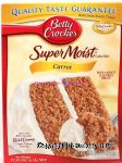 Betty Crocker&nbsp;Super Moist&nbsp;carrot cake mix, 1 cup of pudding in every cake Center Front Picture