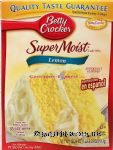 Betty Crocker&nbsp;Super Moist&nbsp;lemon cake mix Center Front Picture