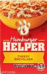 Betty Crocker&nbsp;Hamburger Helper&nbsp;cheesy enchilada rice, cheese sauce mix & sour cream topping mix 5 1-cup servings Center Front Picture