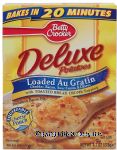 Betty Crocker&nbsp;Deluxe&nbsp;loaded au gratin deluxe potatoes cheddar, bacon, sour cream & chives with toasted bread crumb toppin Center Front Picture