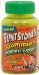 Flintstones&nbsp;Gummies&nbsp;children's multivitamin/ multimineral supplement plus immunity support with extra vitamin c Center Front Picture