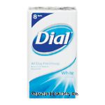 Dial Bar&nbsp;&nbsp;antibacterial deodorant soap, white, 4 oz bars Center Front Picture