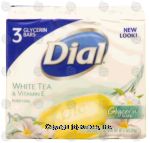 Dial Bar&nbsp;Soap&nbsp;Glycerin w/White Tea & Vitamins 4 Oz Center Front Picture