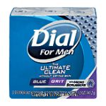 Dial For Men&nbsp;Blue Grit Soap&nbsp;The Ultimate Clean Recharge 4.5 Oz Center Front Picture