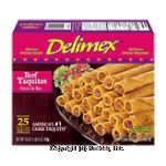 Delimex&nbsp;Taquitos&nbsp;Beef 25 Ct Center Front Picture