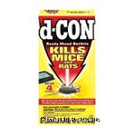 D-con&nbsp;Kills Mice & Rats&nbsp;ready mixed baitbits trays 4 ct Center Front Picture