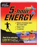 5-hour Energy&nbsp;&nbsp;dietary energy supplement, berry, contains 2 12-packs plastic bottles Center Front Picture