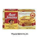 Aunt Jemima&nbsp;Homestyle 10 Ct&nbsp;Waffles Center Front Picture