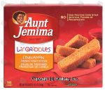 Aunt Jemima&nbsp;French Toast Sticks&nbsp;Cinnamon 16 Ct Center Front Picture