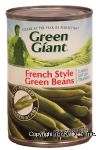 Green Giant&nbsp;Green Beans&nbsp;french style Center Front Picture