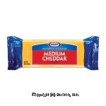 Kraft Natural Cheese medium cheddar cheese Center Front Picture