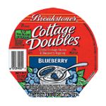 Breakstone's&nbsp;Cottage Cheese & Topping&nbsp;Cottage Doubles Blueberry Lowfat Center Front Picture
