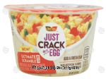 Ore-Ida Just Crack an Egg ultimate scramble; pork sausage, mild cheddar cheese, potatoes, onions, green & red peppers Center Front Picture