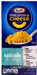 Kraft Dinners Macaroni & Cheese Dinner Spirals Center Front Picture