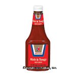 Brooks&nbsp;Ketchup&nbsp;Rich & Tangy Center Front Picture