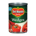Del Monte&nbsp;&nbsp;Tomato Wedges Center Front Picture