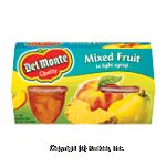 Del Monte&nbsp;Mixed Fruit In Light Syrup&nbsp;4 Pk Center Front Picture