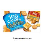 Cheez-it&nbsp;100 Calorie Right Bites&nbsp;extra cheddar party mix, 6 pouches Center Front Picture