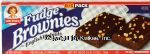 Little Debbie&nbsp;&nbsp;12 fudge brownies sprinkled with chopped nuts, individually wrapped Center Front Picture