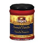 Folgers&nbsp;Flavors&nbsp;french vanilla ground coffee Center Front Picture