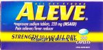 Aleve&nbsp;All Day Strong&nbsp;naproxen sodium caplets, 220mg pain reliever/fever reducer Center Front Picture