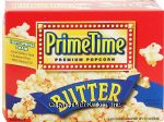 Prime Time  butter microwave popcorn, 3 2.4-ounce bags, 100% whole grain Center Front Picture