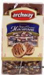 Archway&nbsp;holiday&nbsp;striped coconut macaroon cookies Center Front Picture