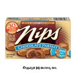 Nips Chocolate Parfait rich & creamy hard candy with soft chewy center Center Front Picture
