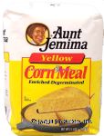 Aunt Jemima&nbsp;&nbsp;yellow corn meal enriched-degerminated Center Front Picture