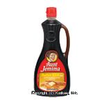 Aunt Jemima&nbsp;Syrup&nbsp;butter rich pancake syrup Center Front Picture