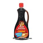 Aunt Jemima&nbsp;Syrup&nbsp;Original Center Front Picture