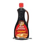 Aunt Jemima&nbsp;Syrup&nbsp;Original Center Front Picture