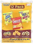 Kellogg's  4-chips deluxe mini cookies rainbow, 4-cheez-it baked snack crackers, 4 fudge stripes mini original Center Front Picture