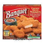 Banquet Boneless&nbsp;&nbsp;Chicken Breast Nuggets Center Front Picture